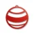 Red Christmas Ornament 10 Pack for DIY crafts and festive decorations